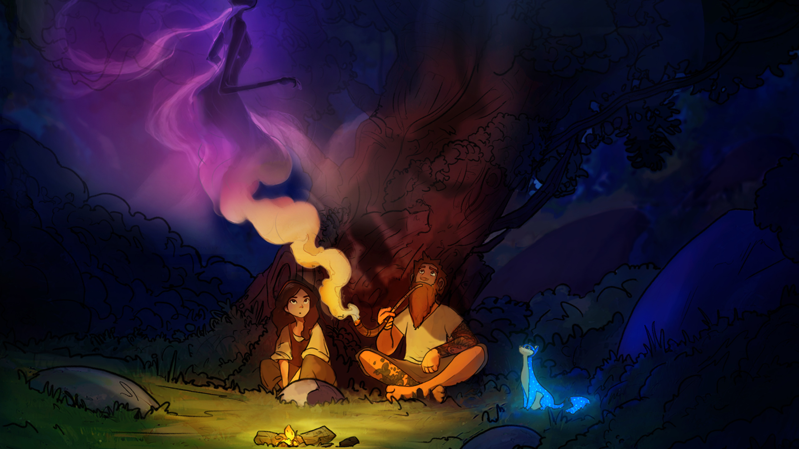 Hesper and the Akshapa — Night